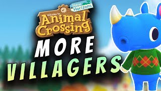 How to ADD VILLAGERS  Animal Crossing New Horizons How to Add More Villagers [upl. by Drucy654]