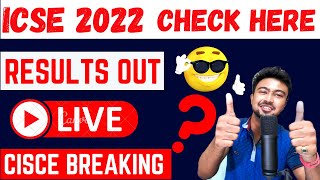 ICSE 2022 Result OUT  Live Results checking  Rechecking CISCE Breaking  Learn with Akash [upl. by Harret676]