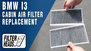 How to Replace Cabin Air Filter 2014 BMW i3  AQ1254C [upl. by Nola]