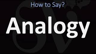 How to Pronounce Analogy CORRECTLY [upl. by Piers774]