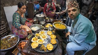 Trying The Most Unique Nepali Street Food [upl. by Westbrooke]