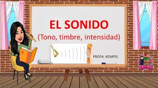 El sonido tono timbre e intensidad [upl. by Riccardo]