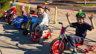 Razor Crazy Cart vs Power Rider 360 vs SRT Viper vs Mini Racers Big Race [upl. by Heringer795]