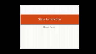 State Jurisdiction kinds and principles under International Law [upl. by Lorn]