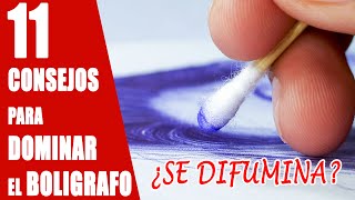 11 Secretos para dibujar con Bolígrafo QUE POCAS PERSONAS CONOCEN [upl. by Cecil]