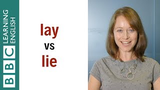 Lie vs Lay  English In A Minute [upl. by Sondra464]