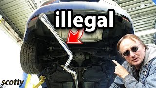 Why it’s Illegal to Remove the Catalytic Converter in Your Car [upl. by Ysnil780]