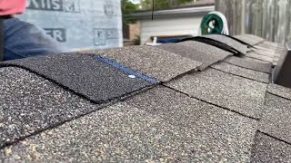 How To Install Roofing Ridge Cap The Right Way [upl. by Eelidnarb707]