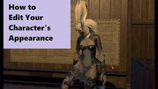 How to Edit Your Characters AppearanceRaceGender FFXIV [upl. by Rosenstein]