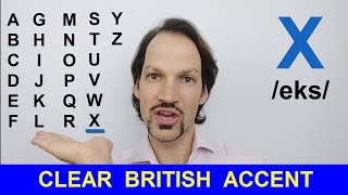 How To Pronounce The English Alphabet BRITISH PRONUNCIATION [upl. by Oicnedif]