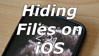 How to Hide Files and Photos on iPhone [upl. by Prudence]