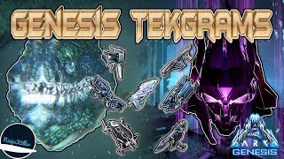 Unlockable Tekgrams on Ark Genesis How to get them amp more Ark Survival Evolved [upl. by Ajdan776]