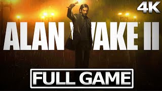 ALAN WAKE 2 Full Gameplay Walkthrough  No Commentary 【FULL GAME】4K Ultra HD [upl. by Glenine]