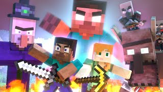 Alex and Steve Life Minecraft Animation Movie  Season 1 [upl. by Beeck]