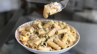 Una exquisita pasta con atún en salsa blanca [upl. by Maram827]