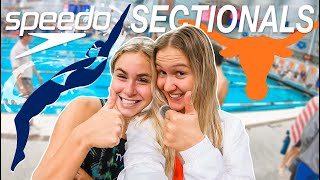 Sectionals Vlog  Last Swim Meet Vlog [upl. by Bertine]