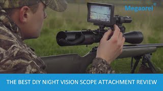 The Best DIY Night Vision Scope Attachment Hunting Camera Review Megaorei 1 Upgrade to Megaorei 2 [upl. by Eirruc]