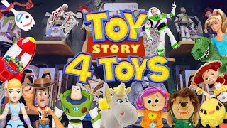 Toy Story 4 Toys  Disney Store TOY HUNT [upl. by Olag]