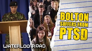 Bolton Smilie Suffers from PTSD MidAssembly  Waterloo Road [upl. by Ahtanoj]