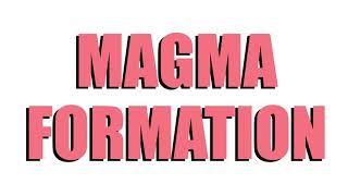 HOW DOES MAGMA FORM  Magma Formation  Earth Science [upl. by Flore]