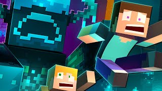 THE WARDEN Minecraft Animation  Alex and Steve Life [upl. by Wj]