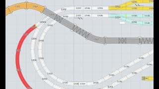 2021 layout  Phase 1 building the mainlines  Märklin analogue  MTrack [upl. by Ginzburg229]