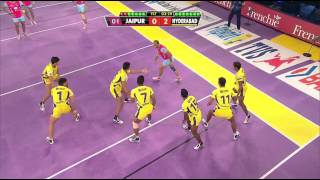 Star Sports Pro Kabaddi Sandeeps Tactical Steal [upl. by Dalton]