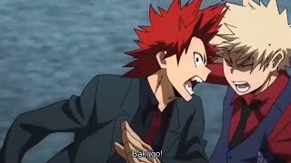 Kirishima and bakugou saving eachother [upl. by Olim]