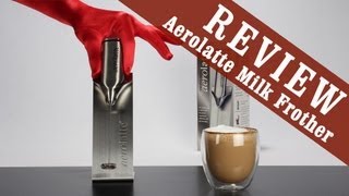 Aerolatte Milk Frother  Exclusive Review [upl. by Casmey]