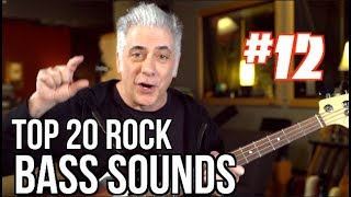 TOP 20 ROCK BASS SOUNDS OF ALL TIME [upl. by Ytsud303]