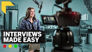 How to Shoot Cinematic Interviews  10 Easy Steps [upl. by Wash]