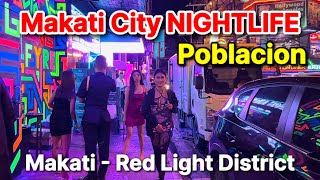 Philippines MAKATI CITY NIGHTLIFE  Night Walk at Poblacion  Red Light District [upl. by Anilahs222]