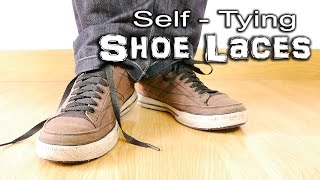 SelfTying Shoe Lace Trick [upl. by Ecydnarb1]