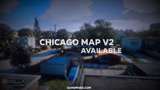 CHICAGO MAP V2  MINIMAP FIVEM [upl. by Aynekat]