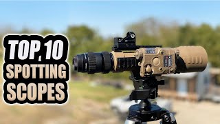 Best Spotting Scopes for Range amp Hunting  2022 Ultimate Guide [upl. by Primavera402]