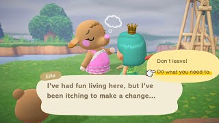 The QUICKEST and EASIEST Way To MOVE OUT A Villager In Animal Crossing New Horizons [upl. by Einafats98]