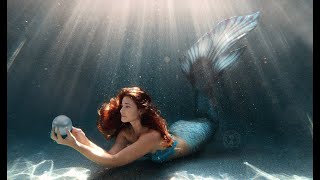 RELAXING MERMAID SWIMMING UNDERWATER [upl. by Vizza]