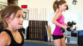 CrossFit  WOD 120604 Demo with Josh Everett and CrossFit Kids [upl. by Neelhtakyram]