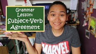 SubjectVerb Agreement  English Grammar  Civil Service Review [upl. by Arte]