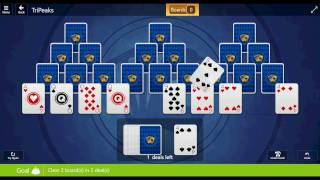 Microsoft Solitaire Collection TriPeaks  Expert  May 12th 2015 [upl. by Gilles]