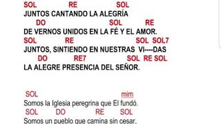 Cantando la Alegría  Pbro Cesareo Gabaraín con acordes [upl. by Anaihr]