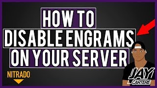 How To Disable Specific Engrams On Your Nitrado Server  ARK PS4 Server Tutorial [upl. by Orion]