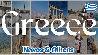 Greece Vlog Exploring Athens and Naxos [upl. by Annaerb462]