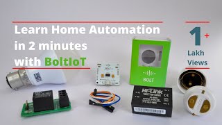 2 Min IOT Projects  Home Automation [upl. by Caines]