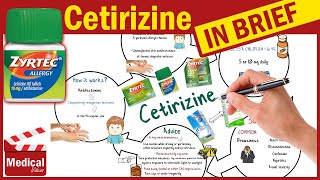 Cetirizine  Zyrtec 10 mg What is Cetirizine Used For Dosage Side Effects amp Precautions [upl. by Htebazila]