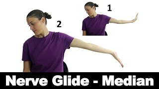 Nerve Glide  Median  Ask Doctor Jo [upl. by Bello]