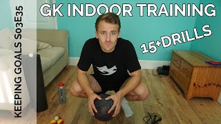 Indoor Drills for Goalkeepers  Keeping Goals  S3Ep35 [upl. by Anirod]