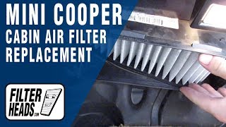 How to Replace Cabin Air Filter 2003 Mini Cooper  AQ1068 [upl. by Iorgos871]