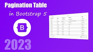 How to create pagination table in Bootstrap using datatables js [upl. by German]