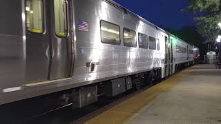 NJ Transit at Montvale NJ  April 30 2022 [upl. by Liauqram267]